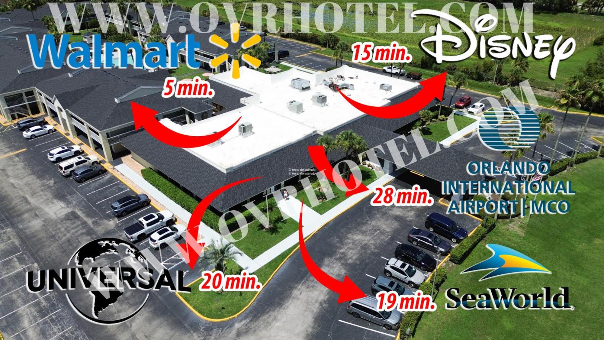 Hotel Room Near Disney 4 People Kissimmee Buitenkant foto